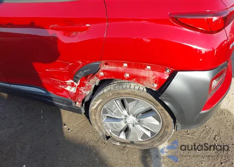 2019 Hyundai Kona Ev Limited z USA, uszkodzony, nr VIN KM8K33AG1KU054458